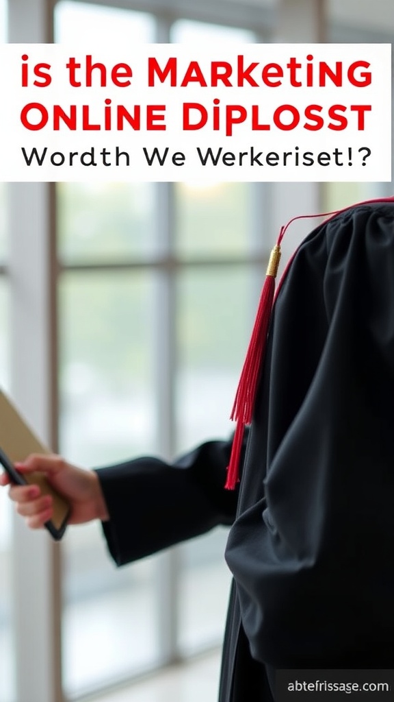 Is the Marketing Online Diploma Cost Worth the Investment? Insights to Help You Decide