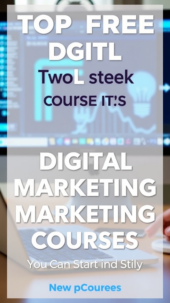 Elevate Your Skills and Career with These Top Free Online Digital Marketing Courses You Can Start Today