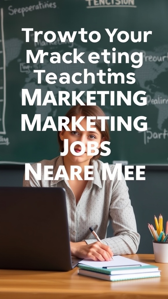 Transform Your Passion for Teaching into Lucrative Online Marketing Jobs Near Me—Discover How to Make an Impact from Home