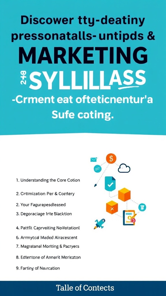 Discover the Essential Elements of a Marketing Online Class Syllabus That Guarantees Student Success