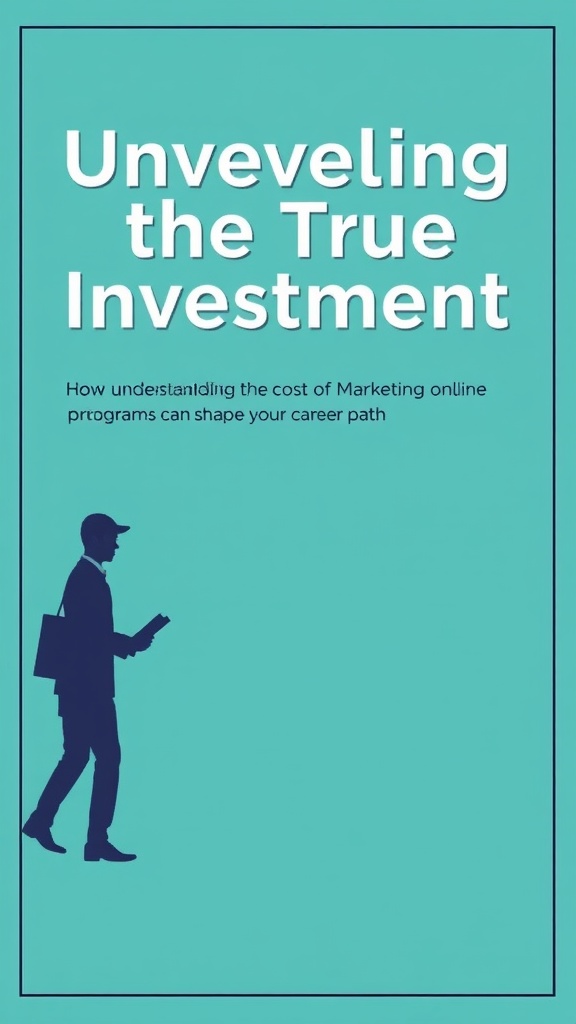 Unveiling the True Investment: How Understanding the Cost of Marketing Online Graduate Programs Can Shape Your Career Path
