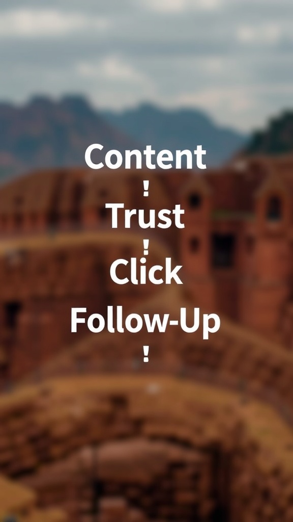 Content → Trust → Click → Follow-Up: The Only Flow That Scales
