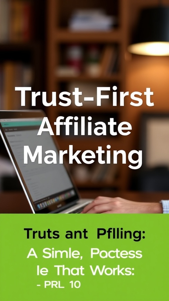 Trust-First Affiliate Marketing: A Simple WordPress Plan That Works