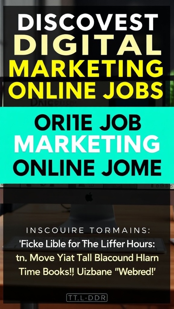 Discover the Best Digital Marketing Online Jobs Work From Home: Elevate Your Work-Life Balance and Income Potential
