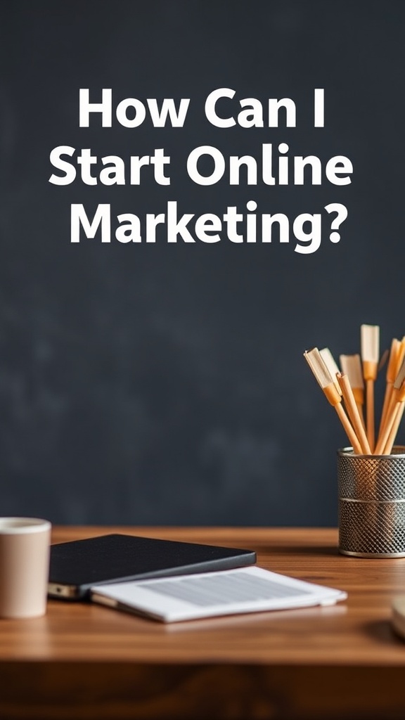 How Can I Start Online Marketing?