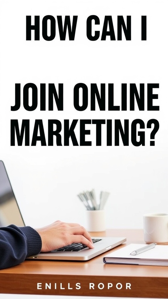 How Can I Join Online Marketing?