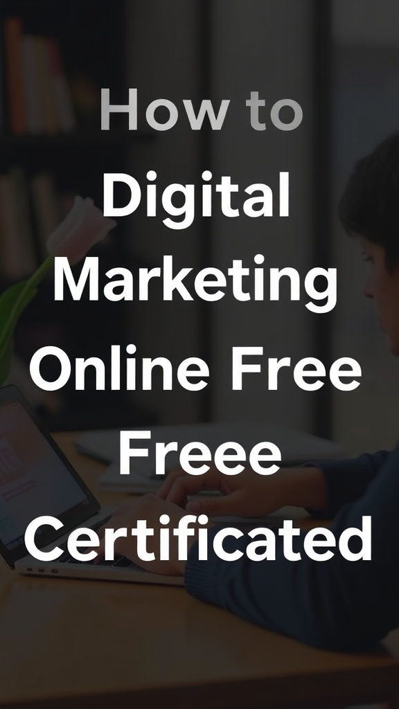 Explore Top Options for Digital Marketing Online Courses Free with a Certificate to Elevate Your Skills Today!