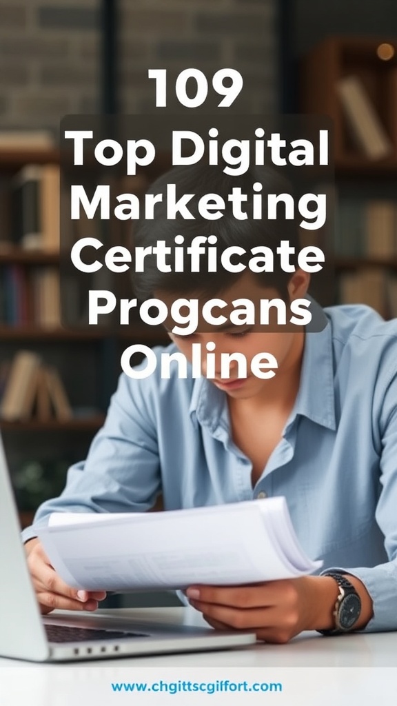 Unlock New Career Opportunities with Top Digital Marketing Certificate Programs Online