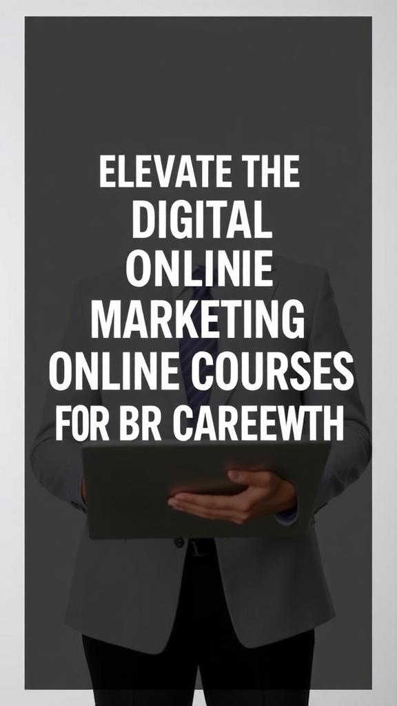 Elevate Your Expertise: Discover the Best Digital Marketing Online Courses for Career Growth