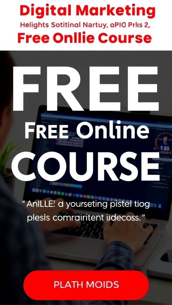Digital Marketing Free Online Course Udemy: Gain Essential Insights