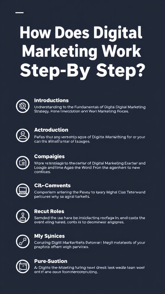 How Does Digital Marketing Work Step by Step?