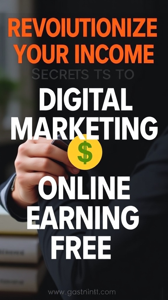 Revolutionize Your Income: Secrets to Digital Marketing Online Earning Free
