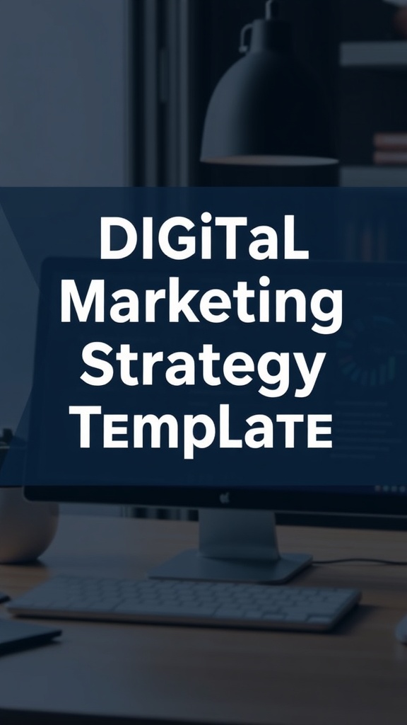 Digital Marketing Strategy Template For Maximum Growth Potential