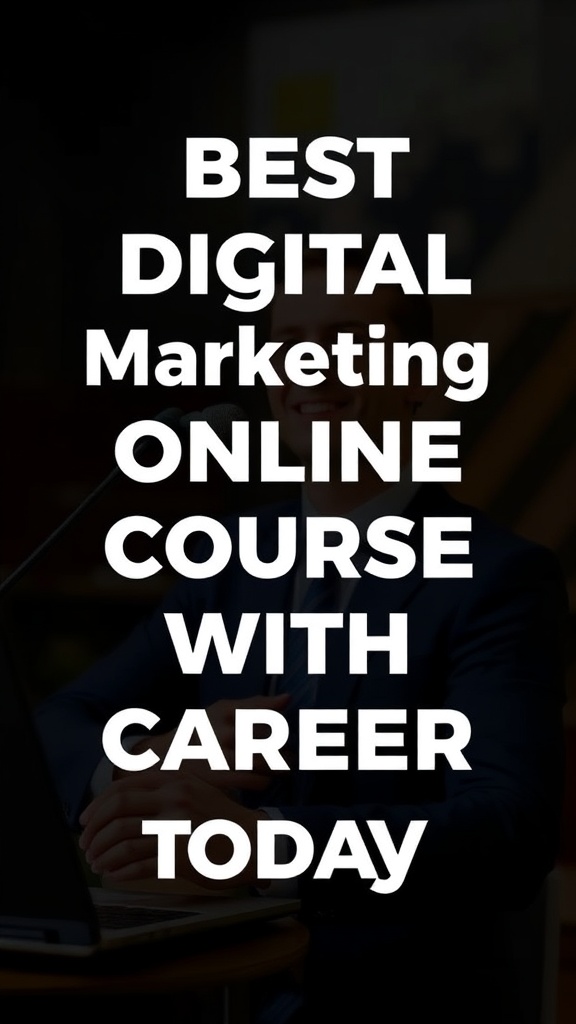 Best Digital Marketing Online Course With Placement: Elevate Your Career Today