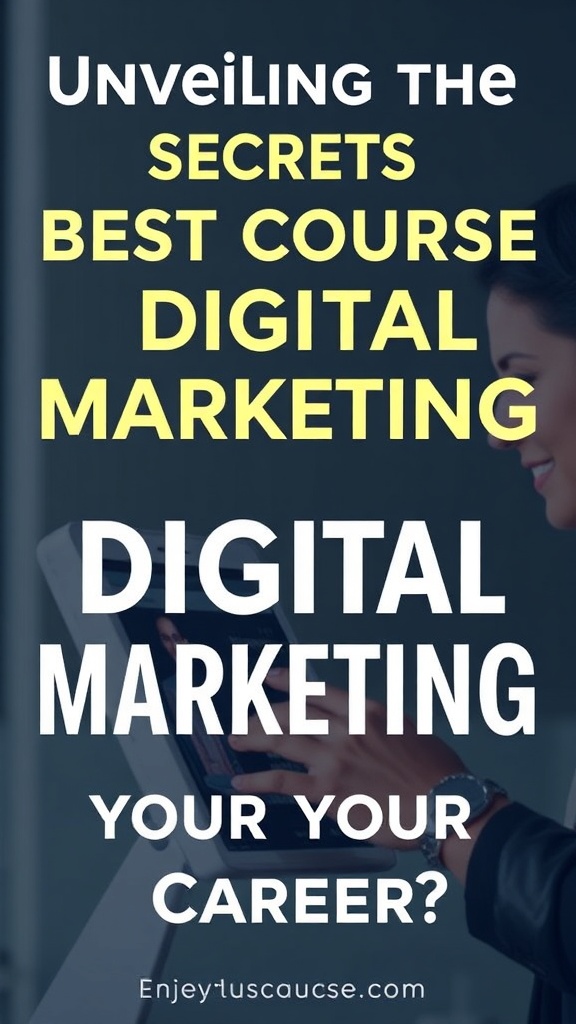 Unveiling the Secrets: Which is the Best Online Course for Digital Marketing to Skyrocket Your Career?