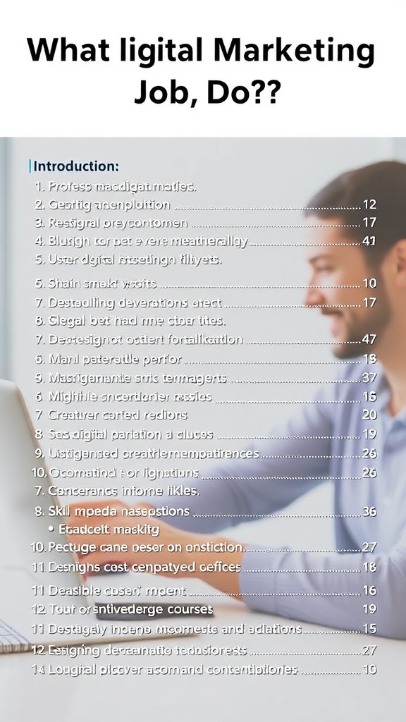 What Digital Marketing Job Do?