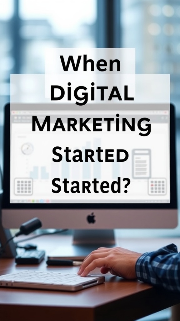 When Digital Marketing Started in World?
