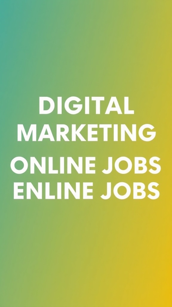 Kickstart Your Career Journey with Rewarding Digital Marketing Online Jobs for Freshers Today!