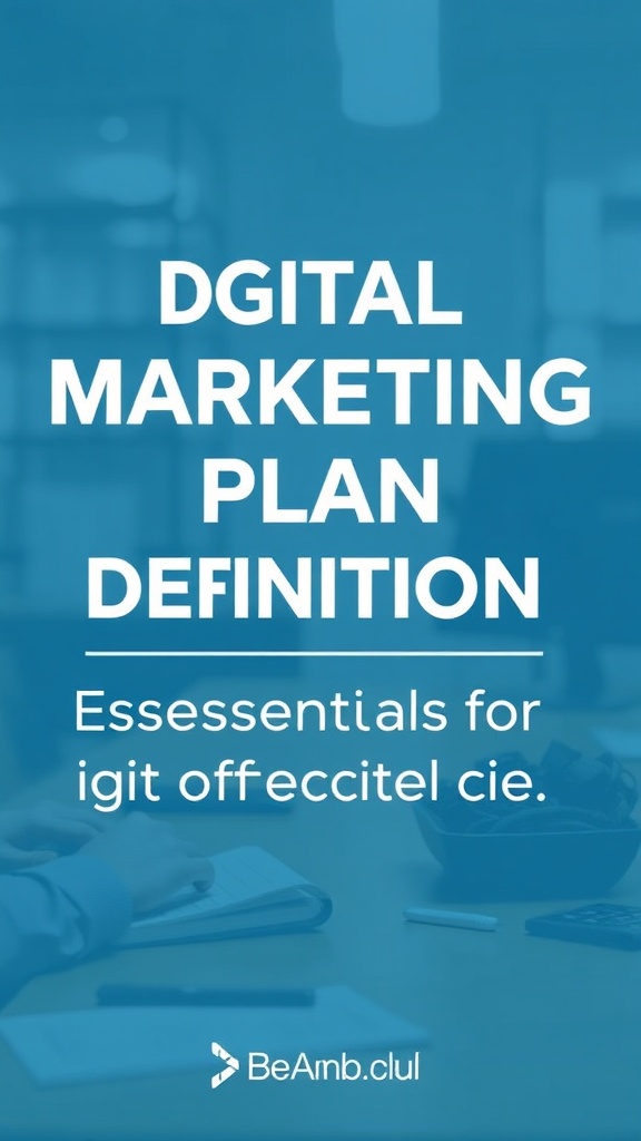 Digital Marketing Plan Definition: Essentials for Effective Execution