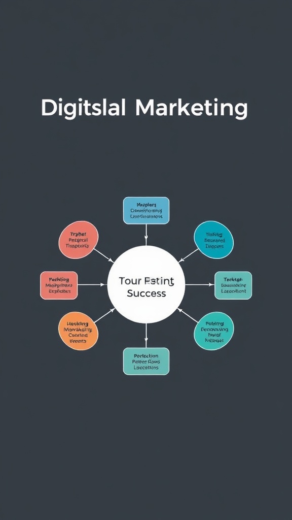 Digital Marketing Strategy Diagram: Visualize Your Path to Success