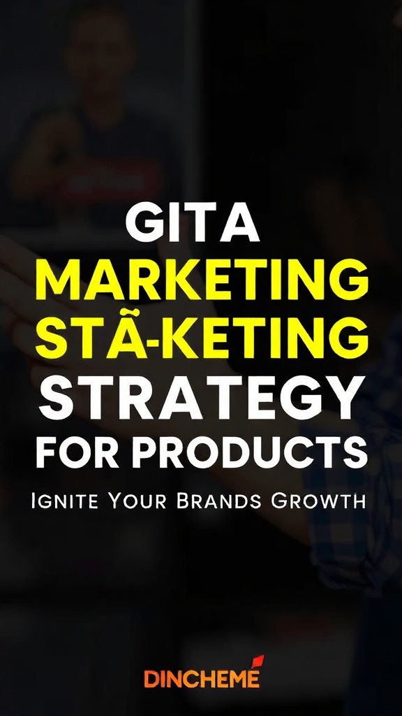 Digital Marketing Strategy for Products: Ignite Your Brands Growth