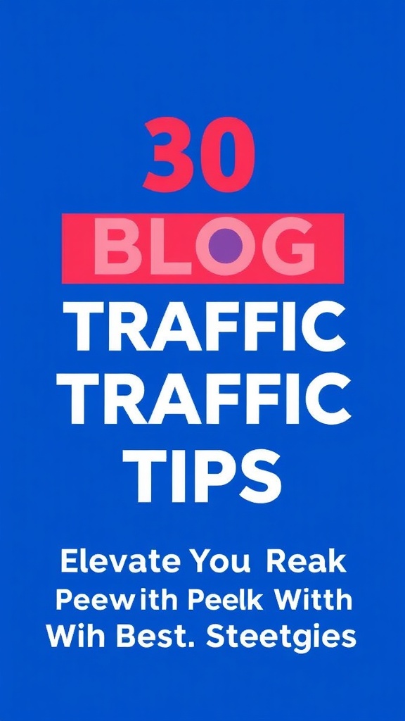 Blog Traffic Tips: Elevate Your Reach With Proven Strategies