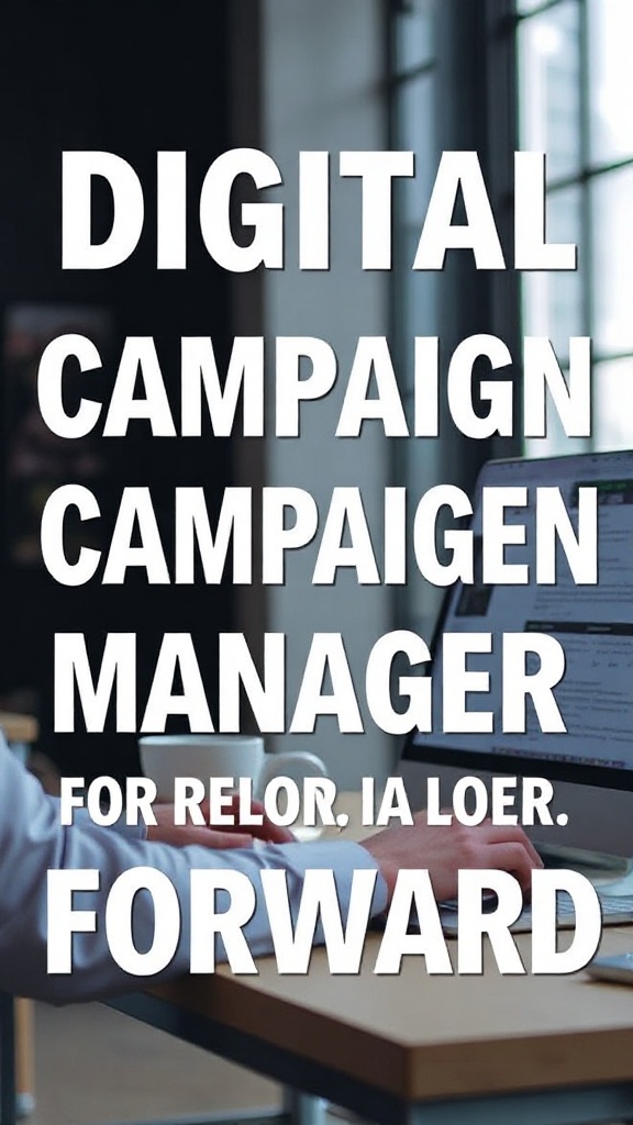 Digital Marketing Campaign Manager Jobs: Propel Your Career Forward