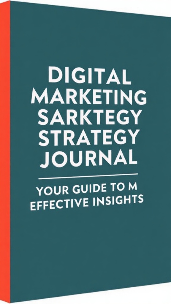 Digital Marketing Strategy Journal: Your Guide to Effective Insights