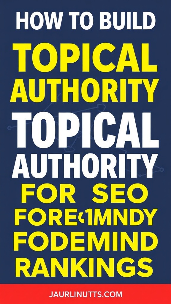 How To Build Topical Authority For SEO And Dominate Rankings