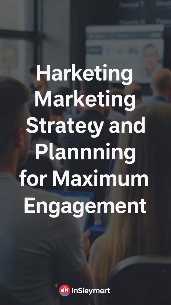 Marketing Strategy and Planning for Maximum Audience Engagement