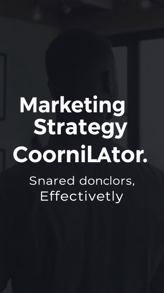 Marketing Strategy Coordinator: Elevate Your Campaigns Effectively