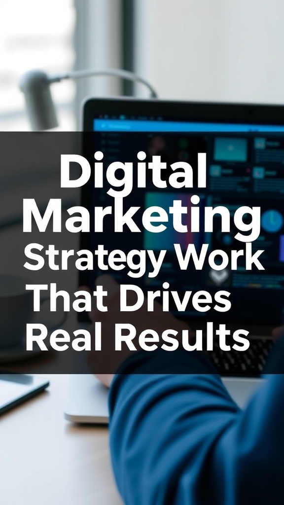 Digital Marketing Strategy Work That Drives Real Results