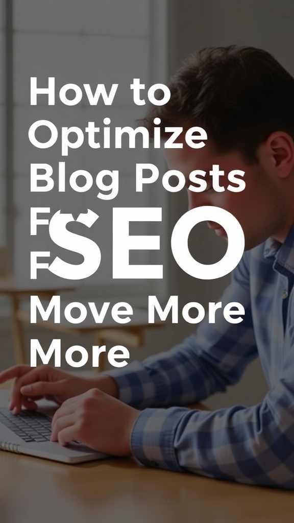 How To Optimize Blog Posts For SEO And Drive More Traffic