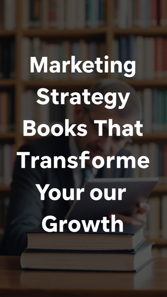 Marketing Strategy Books That Transform Your Approach to Growth