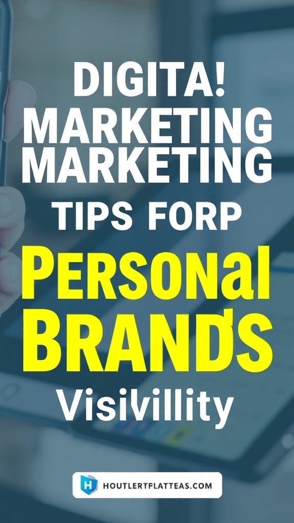 Digital Marketing Tips for Personal Brands That Boost Visibility