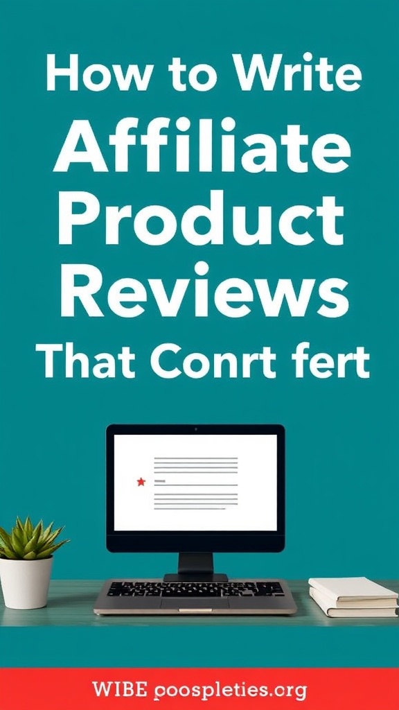 How To Write Affiliate Product Reviews That Convert For Maximum Sales