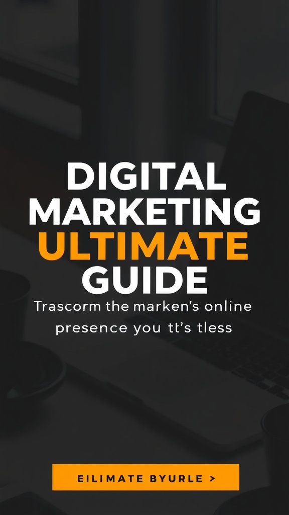 Digital Marketing Ultimate Guide: Transform Your Online Presence Today
