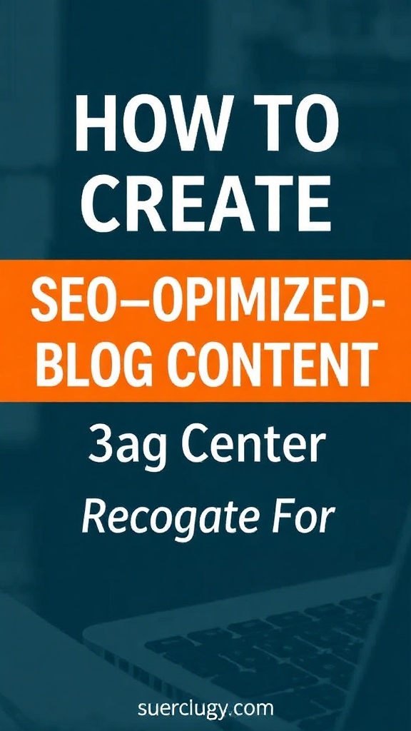 How To Create SEO-Optimized Blog Content That Captivates Readers