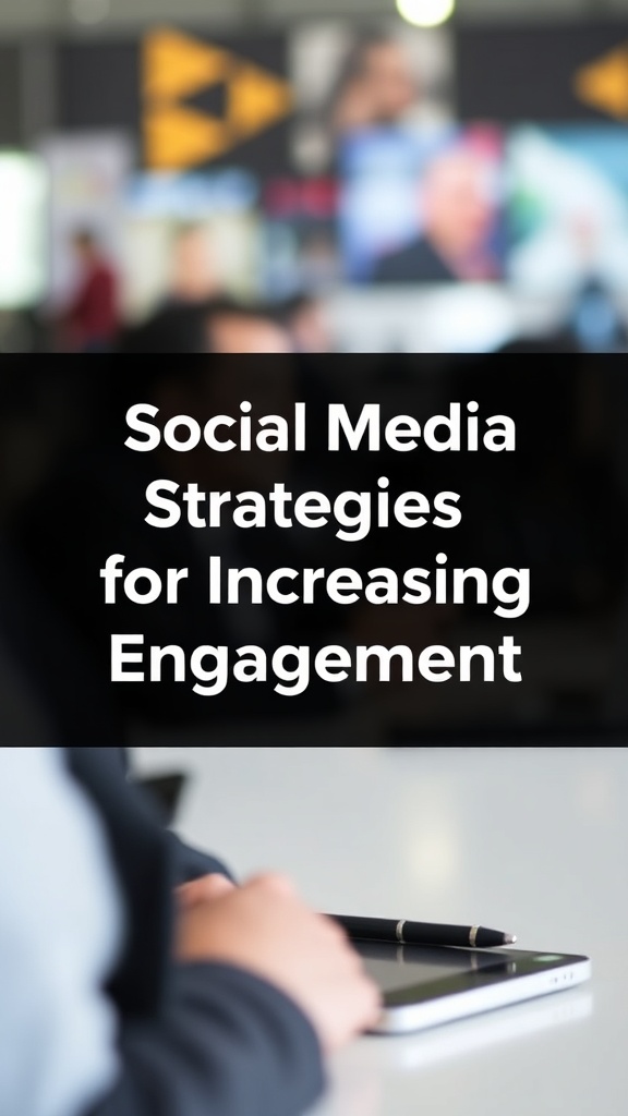 Social Media Strategies for Increasing Engagement: Unlock Your Audience