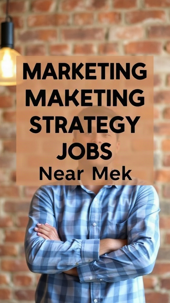 Marketing Strategy Jobs Near Me: Find Your Perfect Fit Today