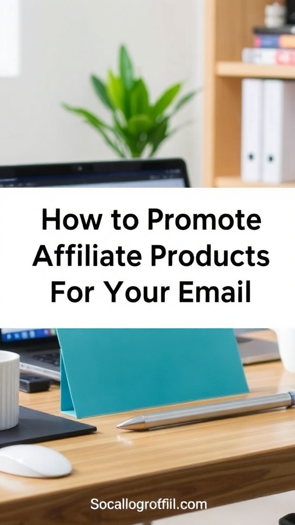 How To Promote Affiliate Products Through Email For Maximum Impact